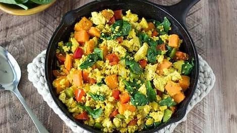 Low-carb tofu scramble: The closest you can get to eggs